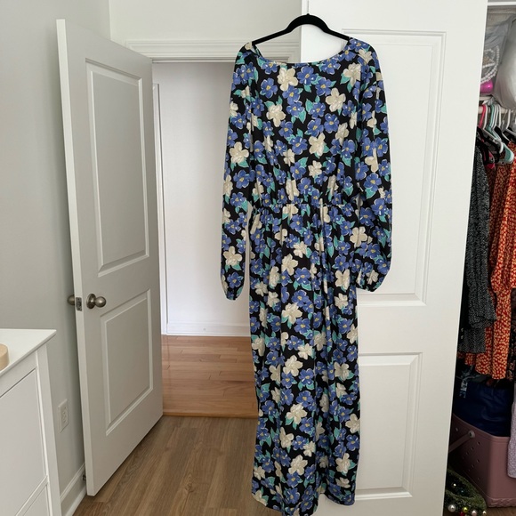 Floral boohoo maxi dress - Picture 3 of 3